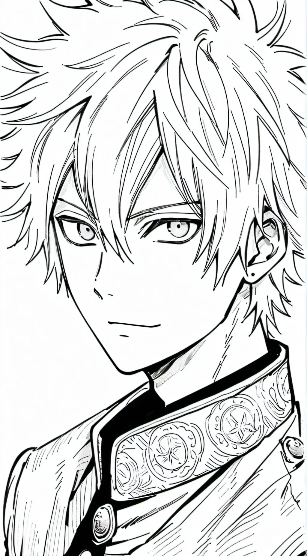 ai character: Bakugo  background