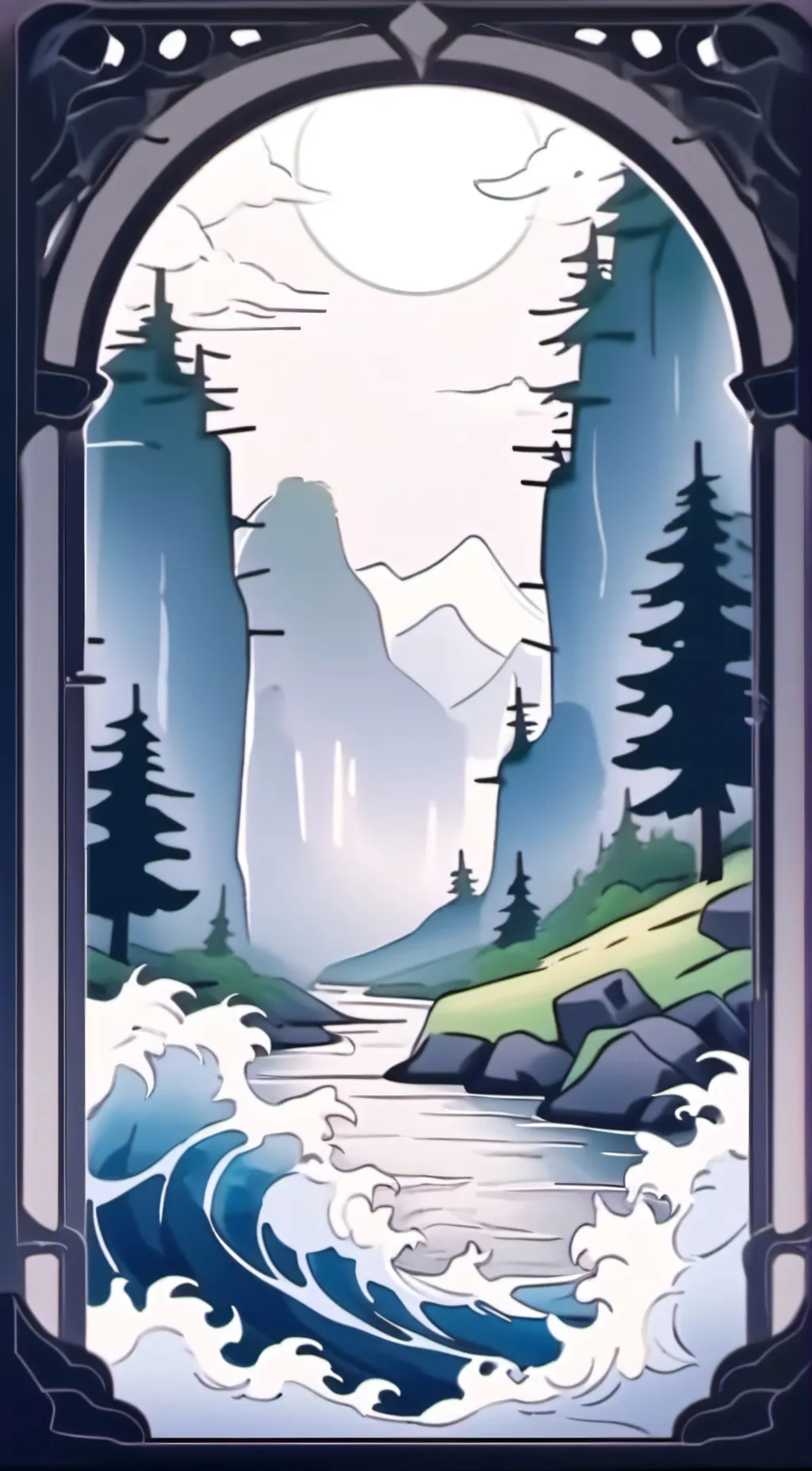 ai character: fly background