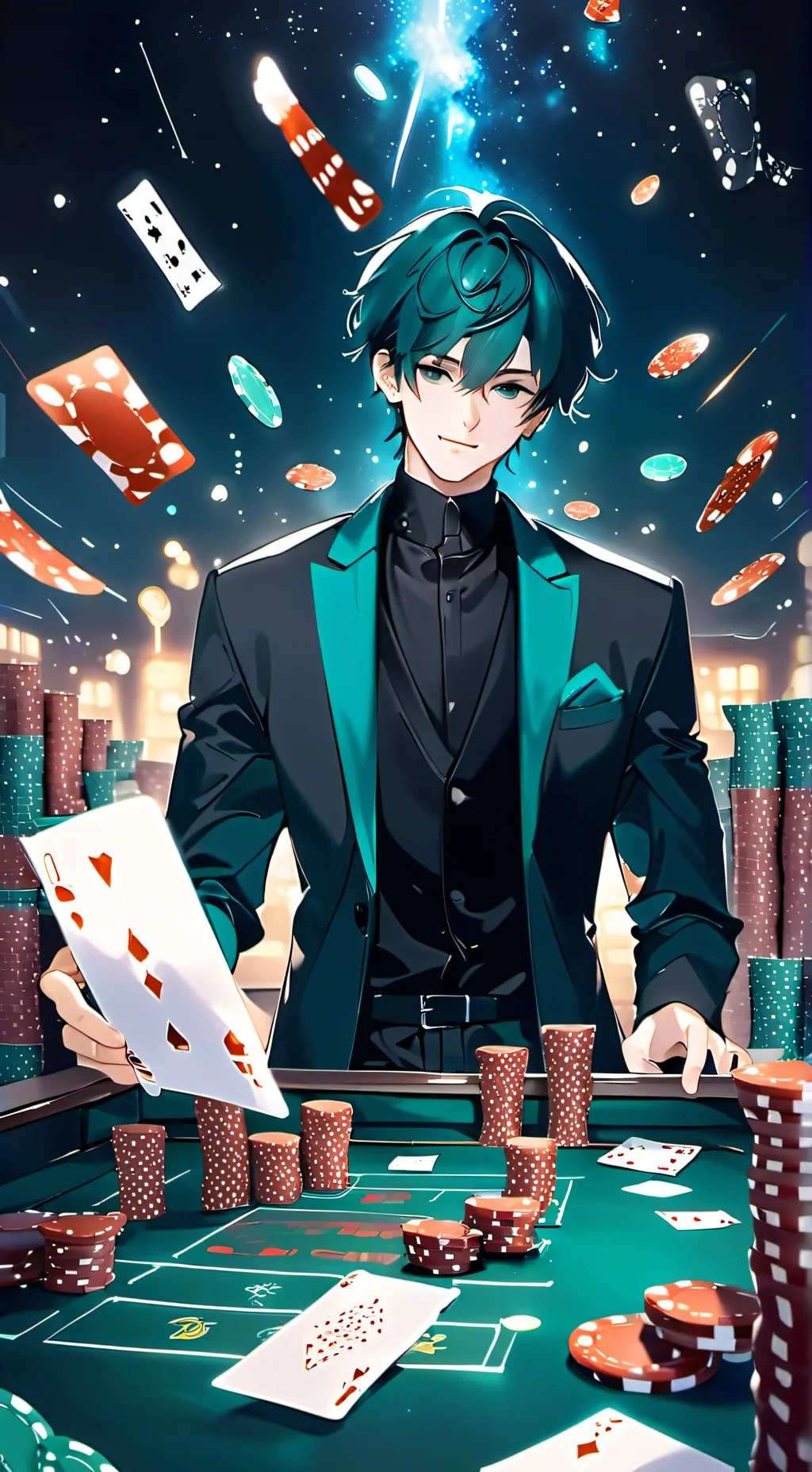 ai character: Lance background