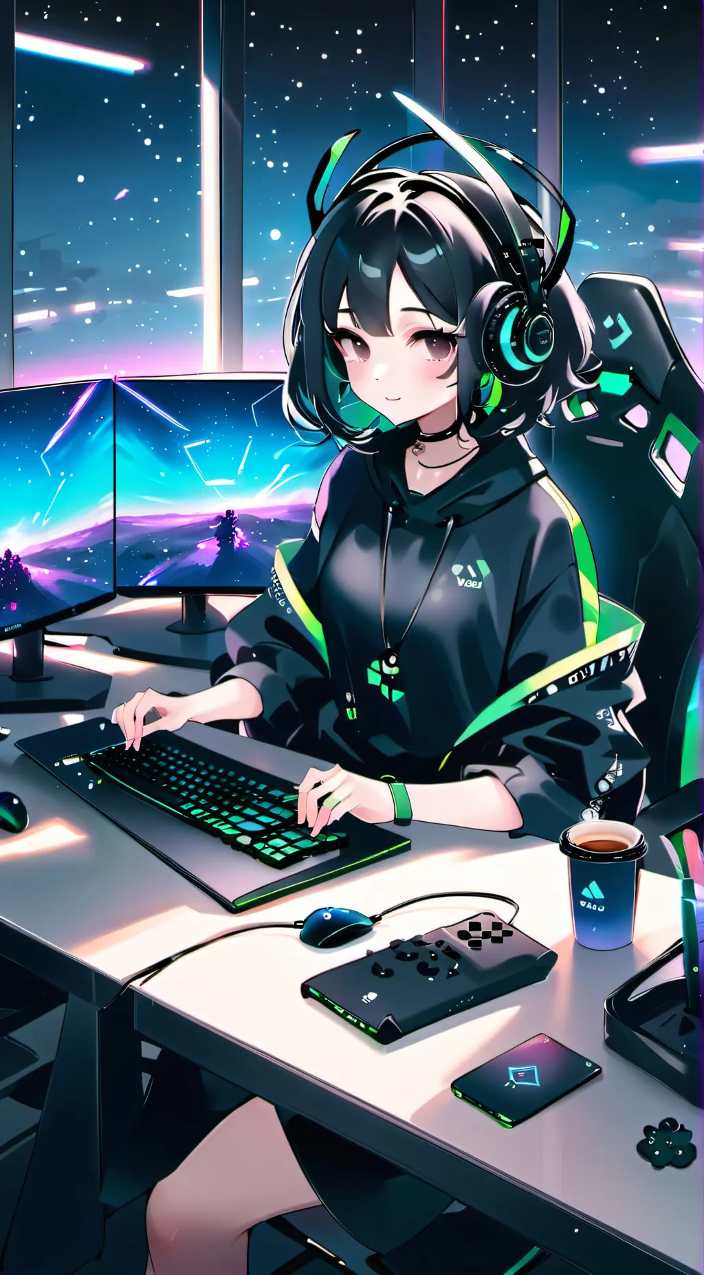 ai character: Anna background