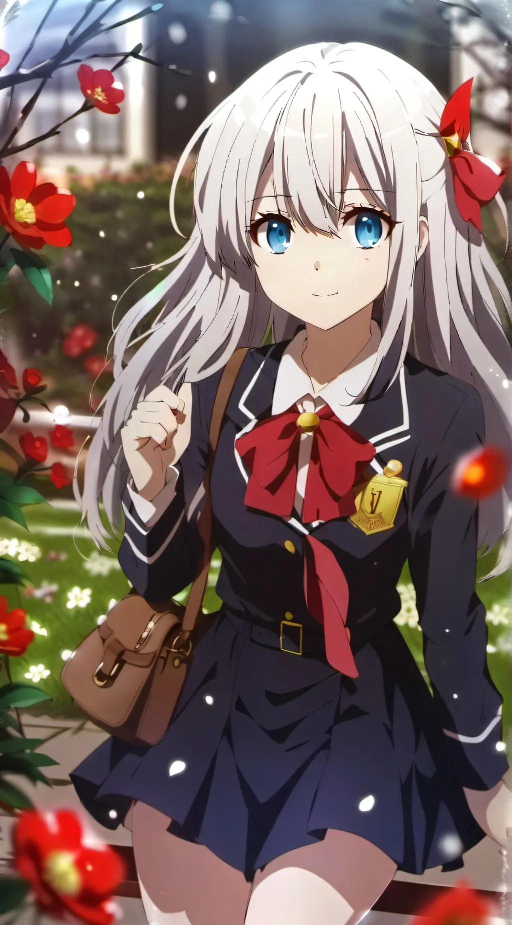 ai character: Aurora background