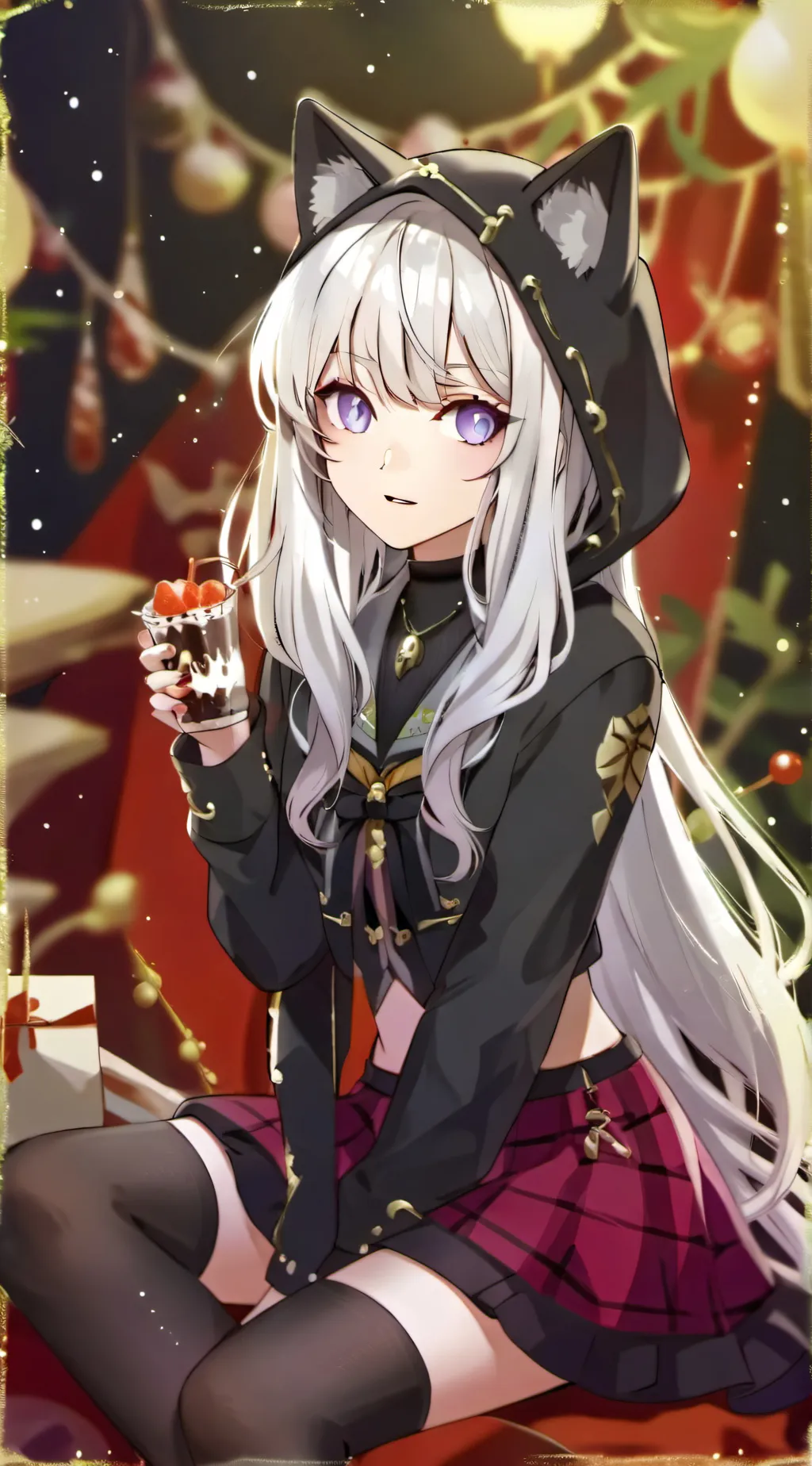 ai character: Luna background