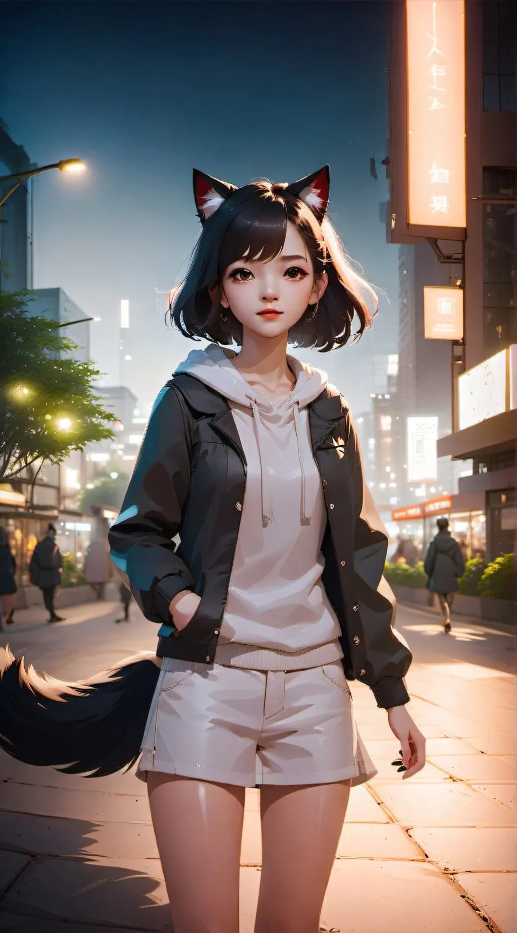 ai character: extermination day background