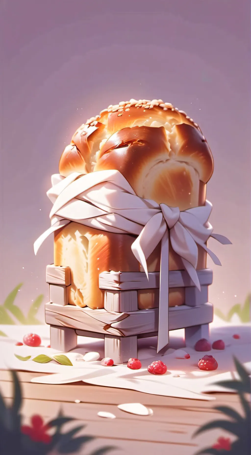 ai character: 🤫🧏 background