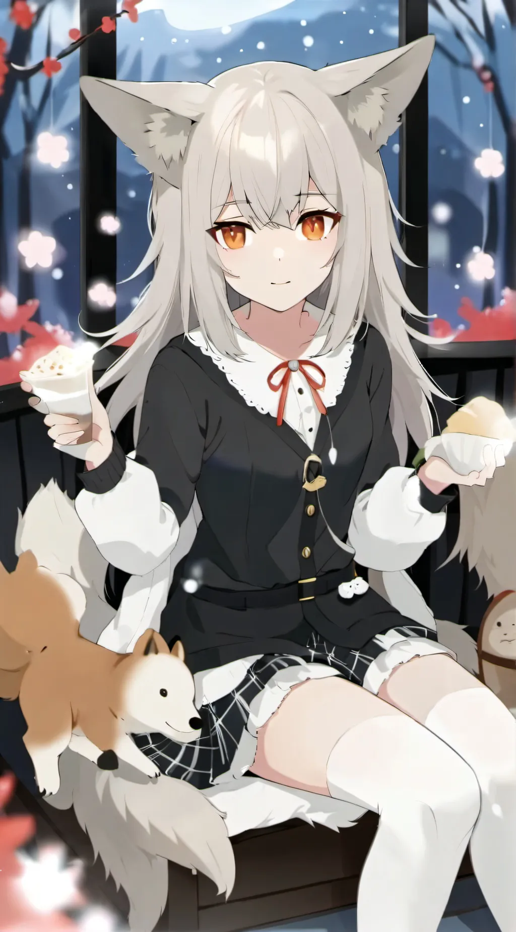 ai character: Nice girl names li background