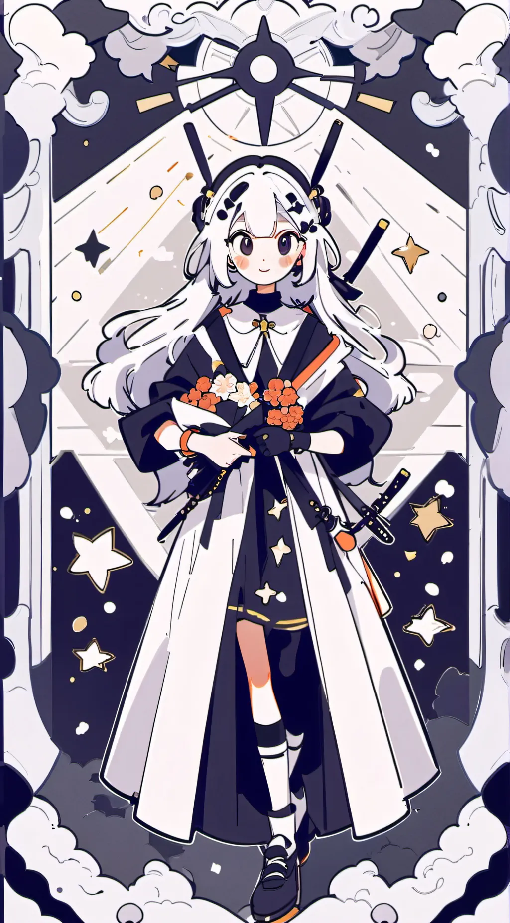 ai character: Socks gang background