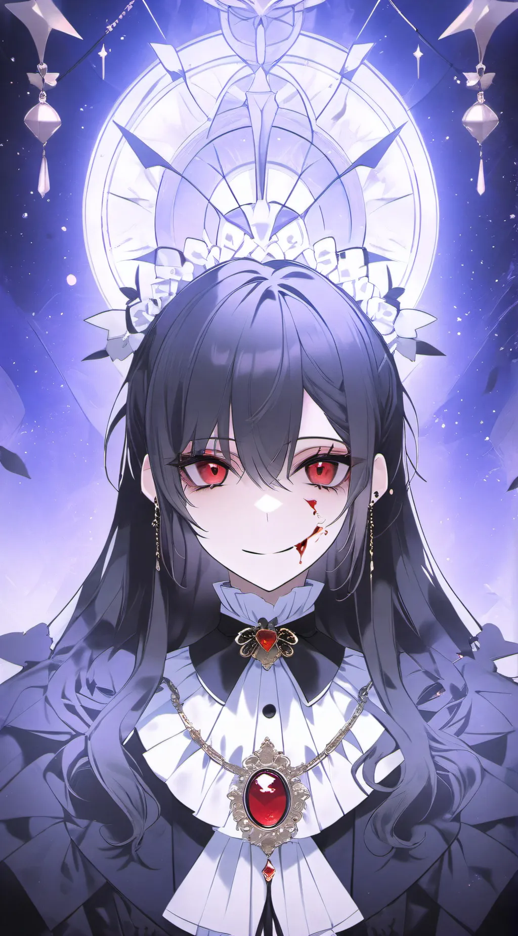 ai character: FPE but ∆lice🏚️📩 background