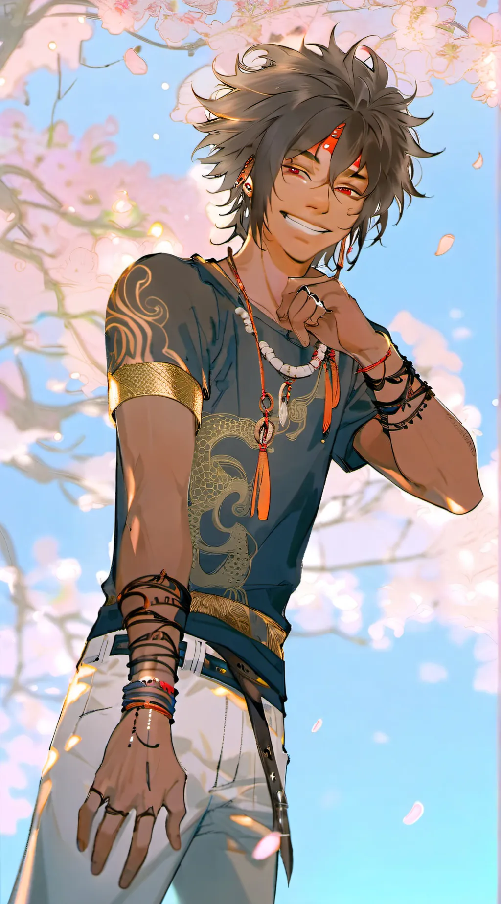 ai character: Asahi  background