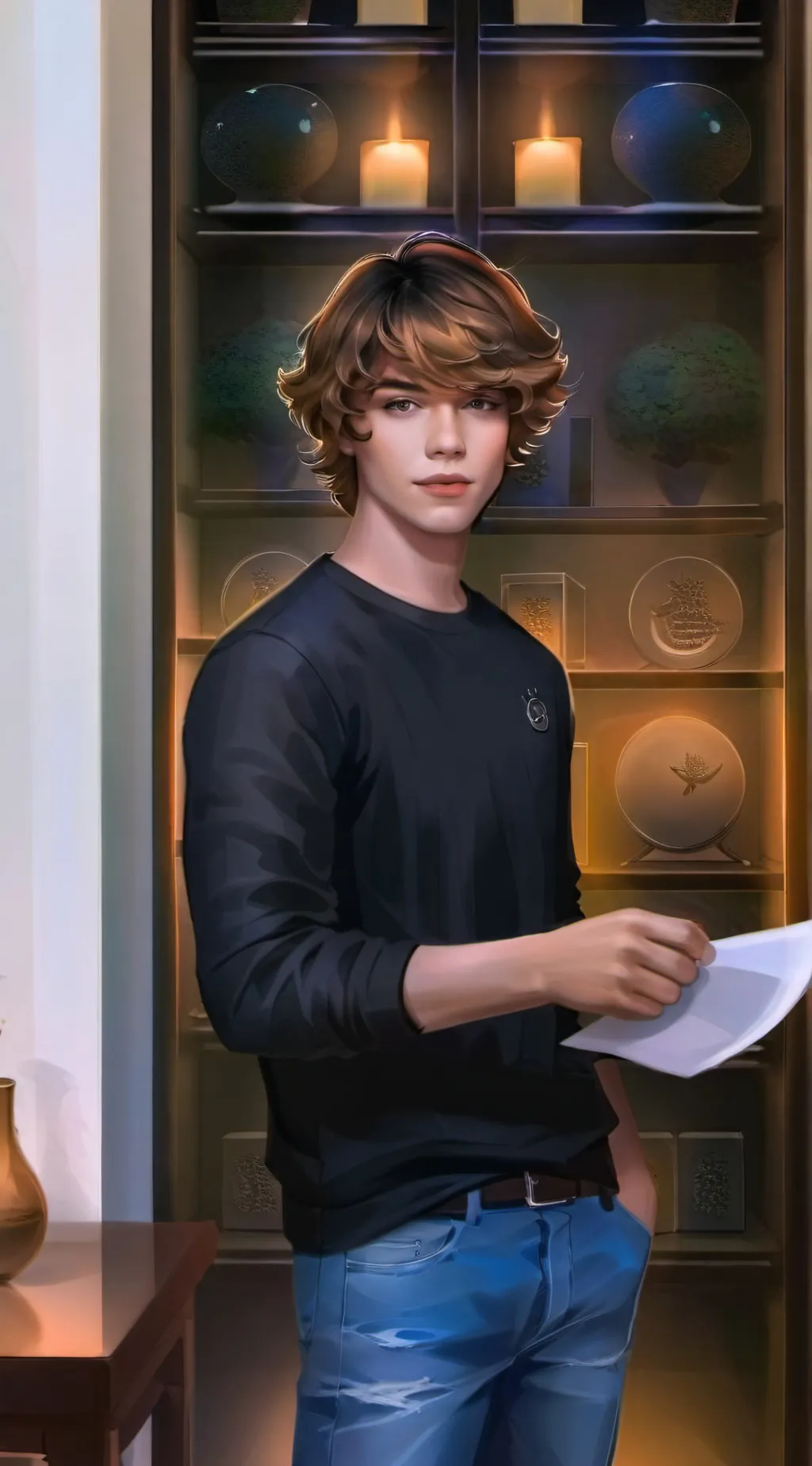 ai character: Karl jacbs background