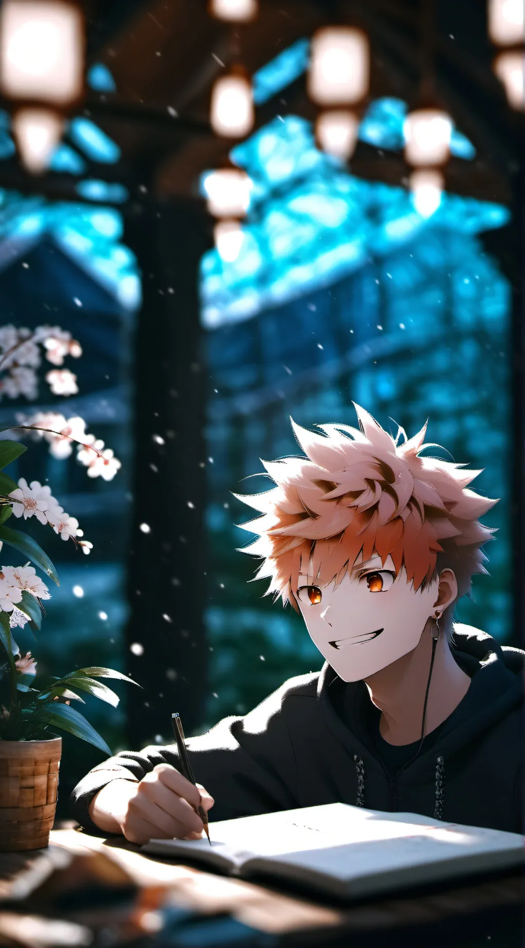 ai character: Oliver background