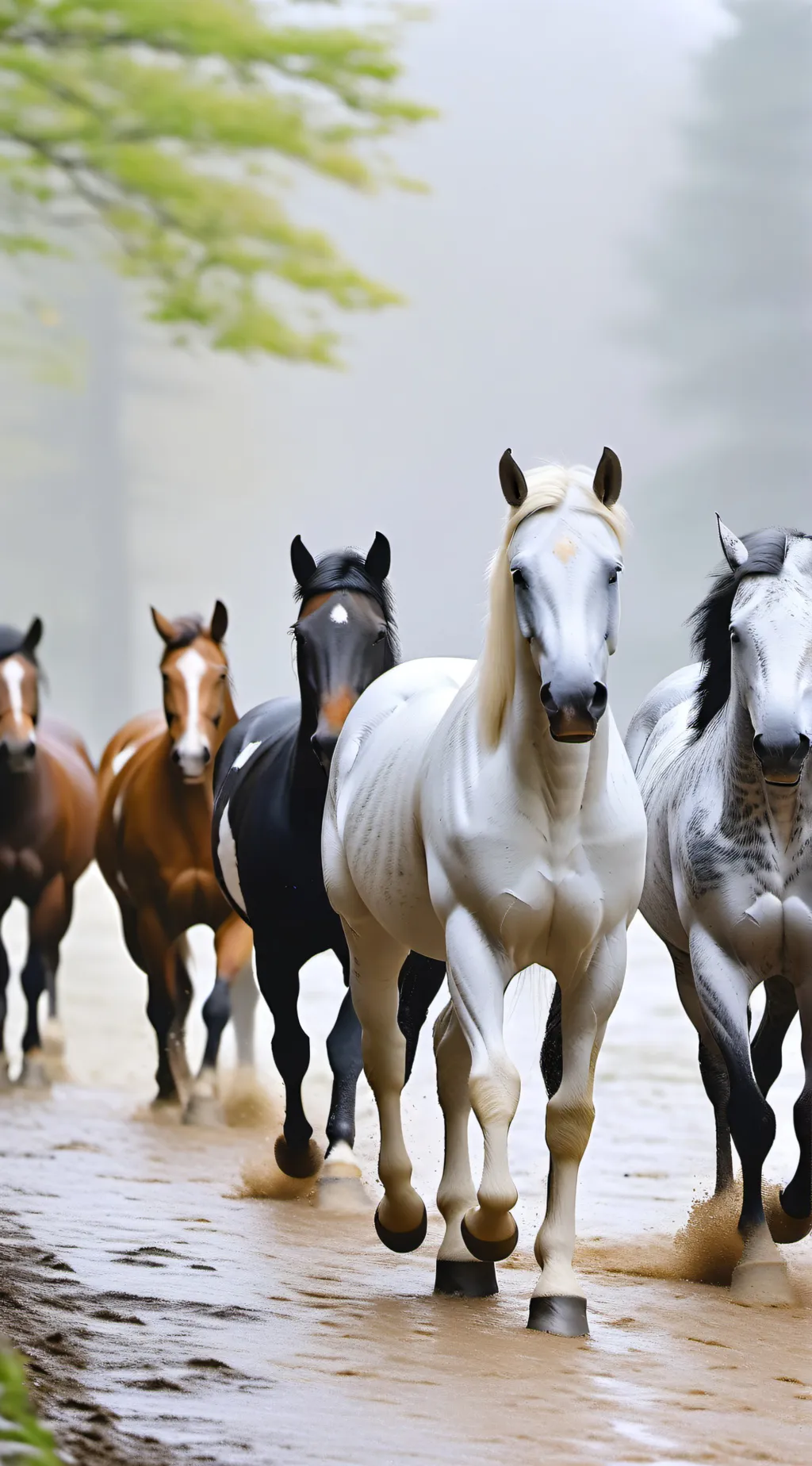 ai character: Horse Herd background