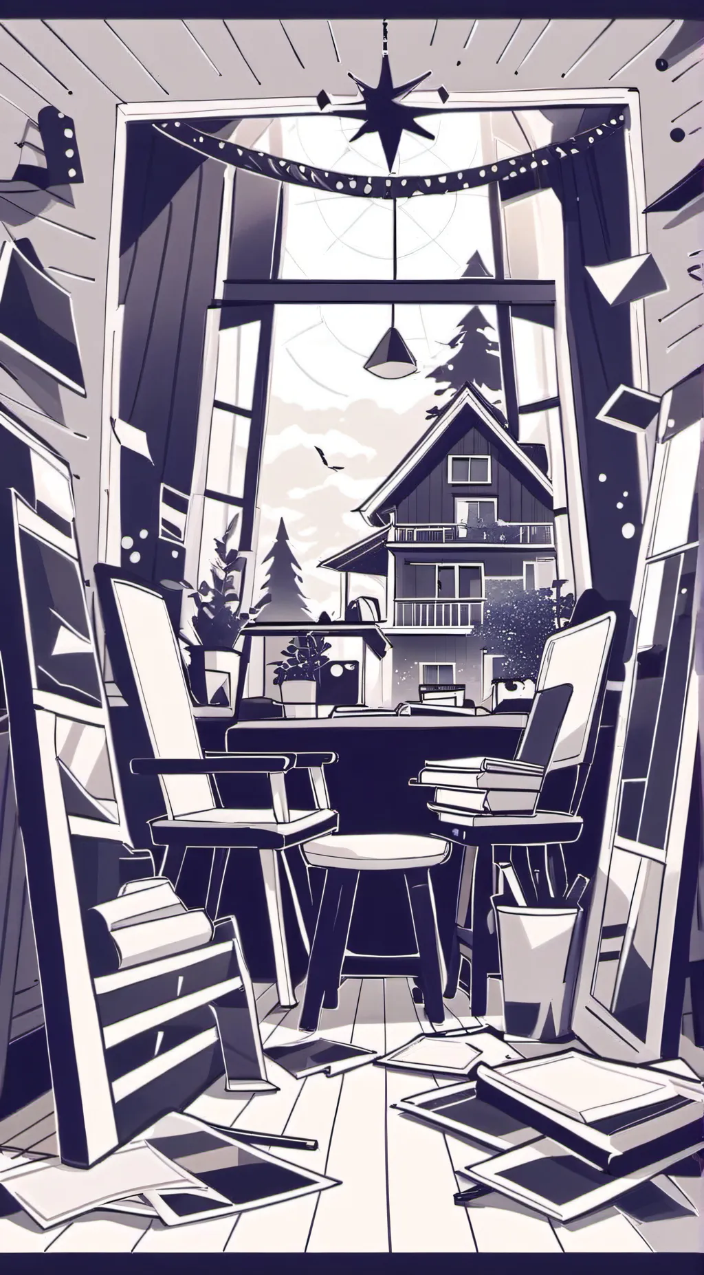 ai character: Kenny and kevinxyn background