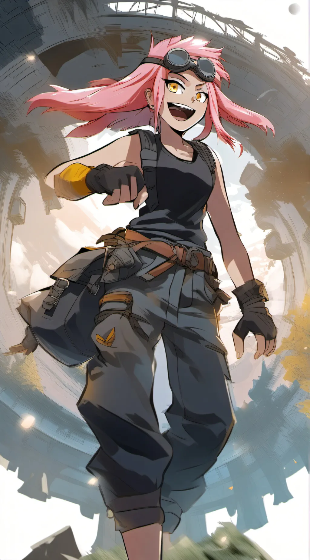 ai character: Mei Hatsume background