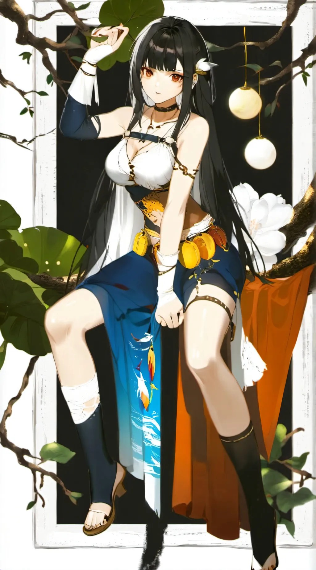 ai character: Girls school  background