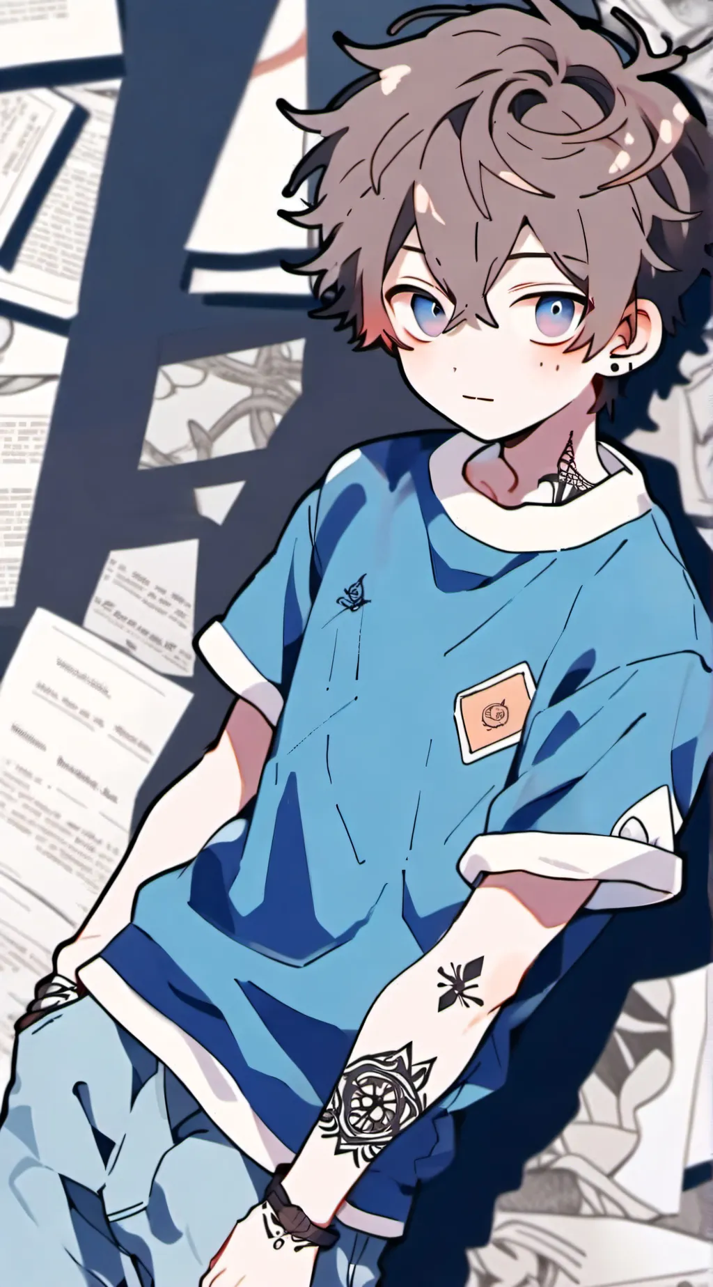 ai character: michael background