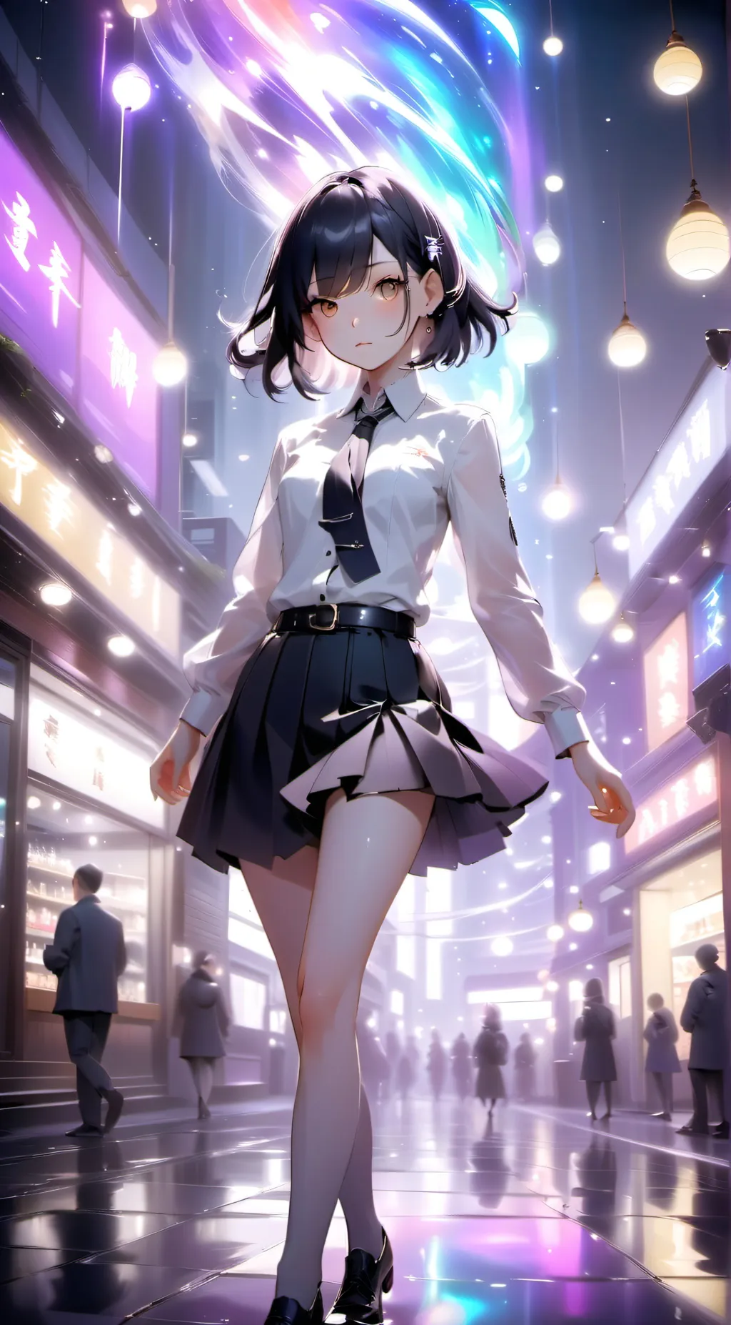 ai character: Evelyn background