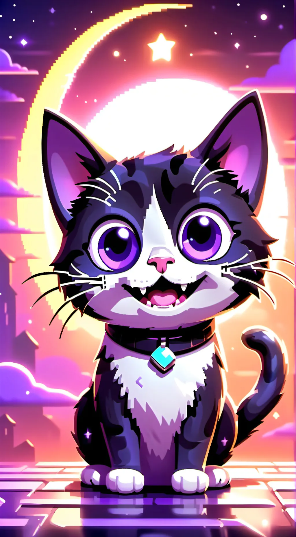 ai character: Catnap background