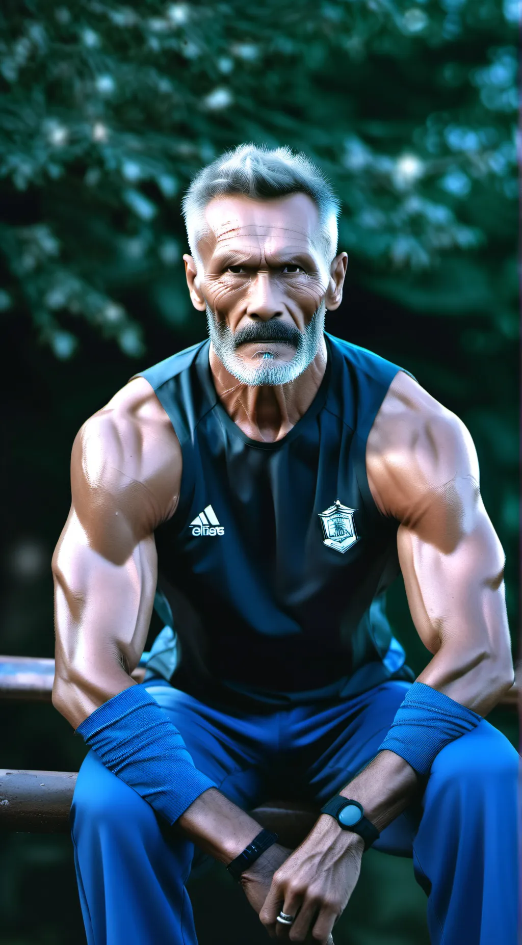 ai character: Evil Professor background