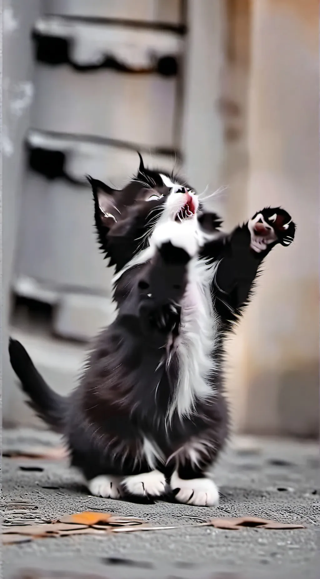 ai character: Spoiled cat background