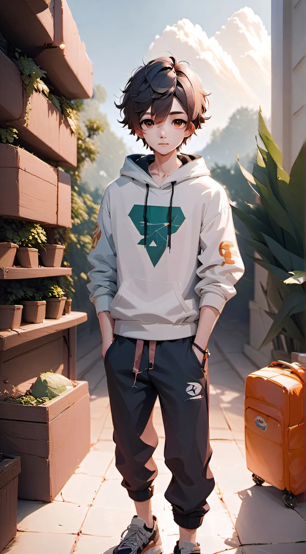 ai character: alex background