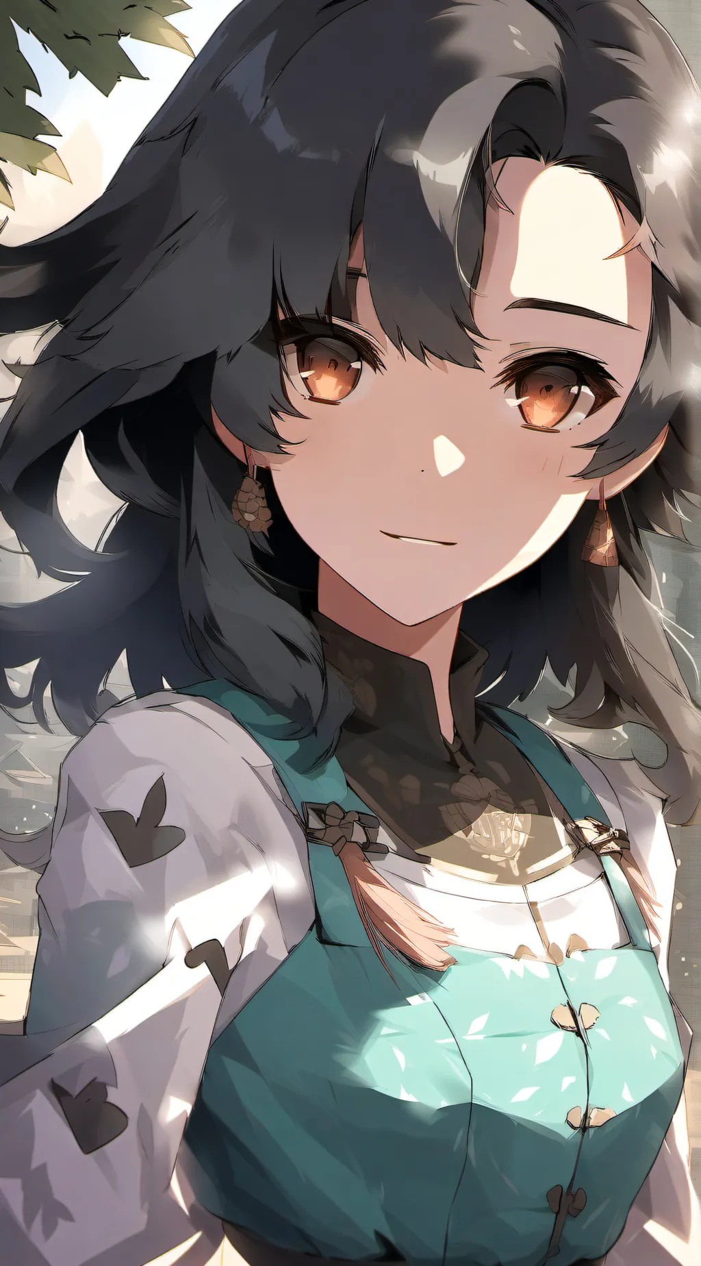 ai character: Hold u breath game background