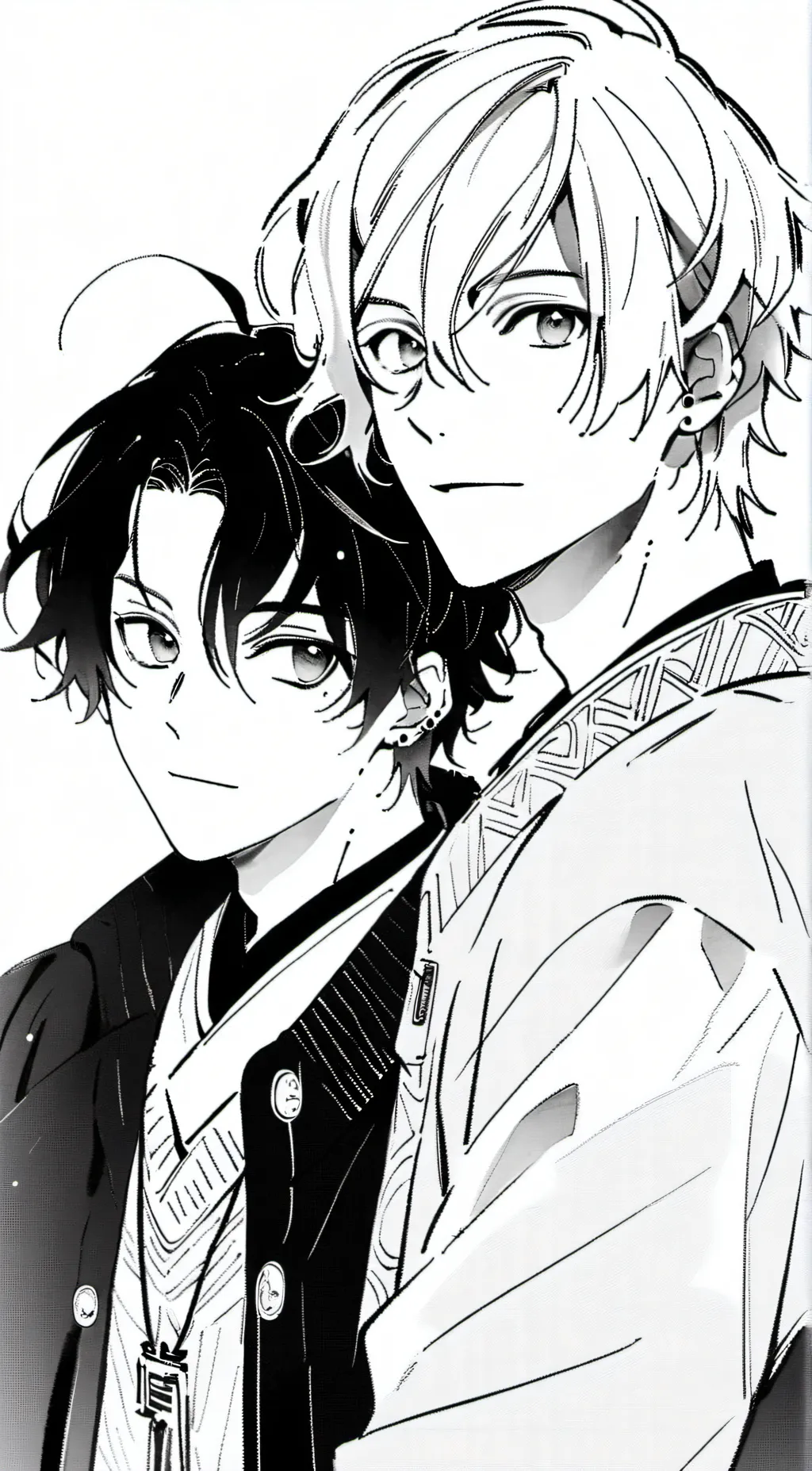 ai character: Michael and James background