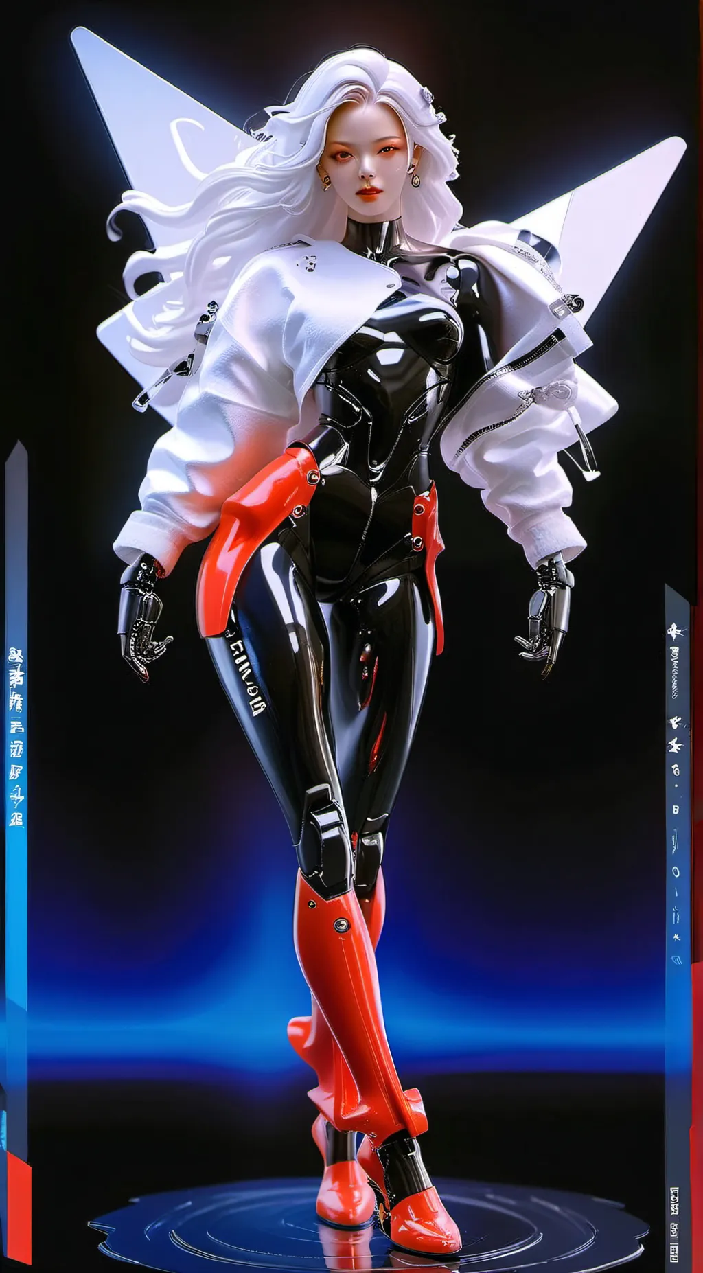 ai character: Cyborg  background