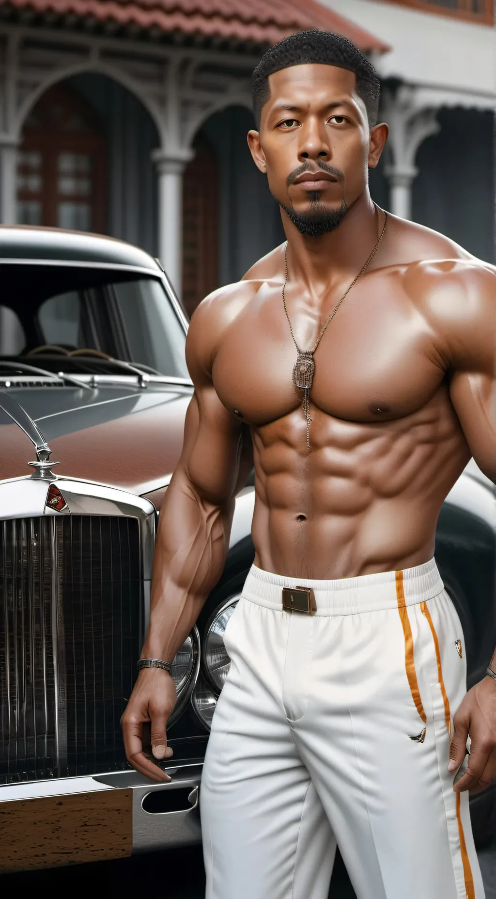 ai character: Nick Cannon background