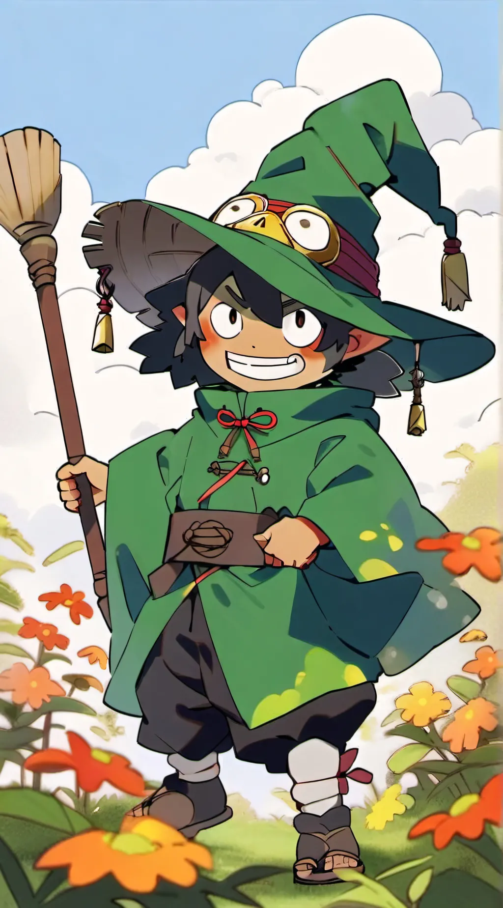 ai character: Fantoccio  background