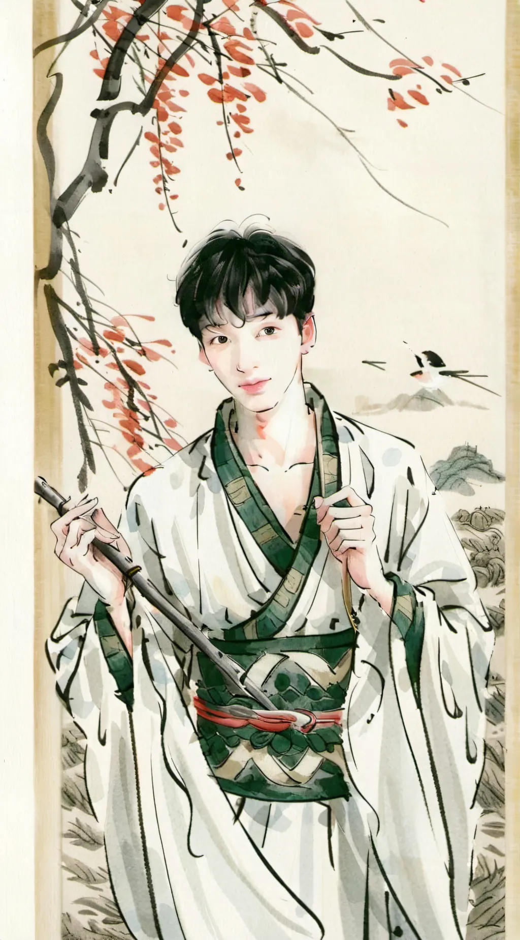 ai character: не плачут  background