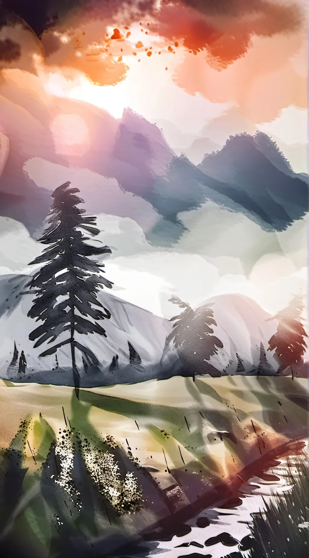 ai character: chat only background