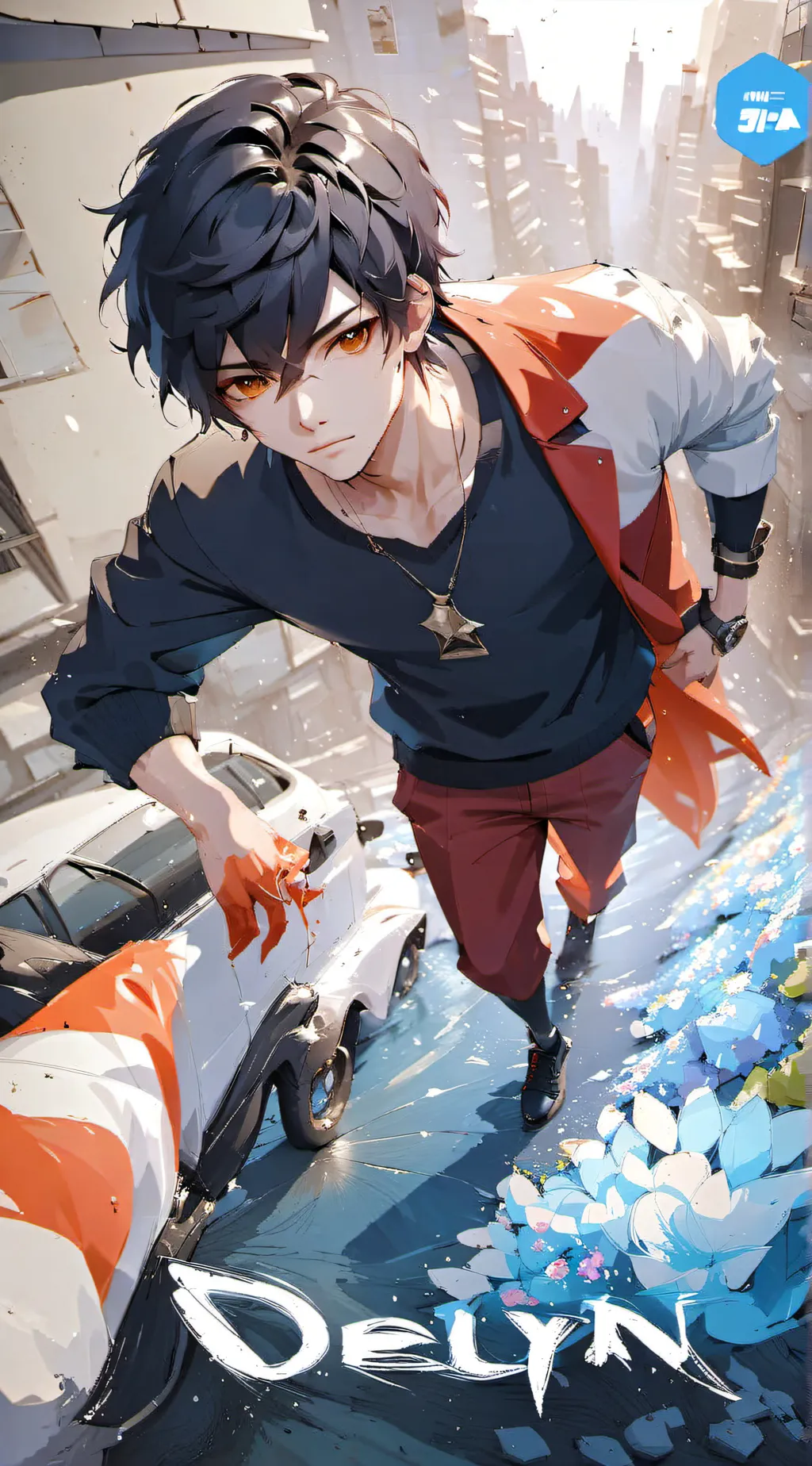 ai character: Parker background