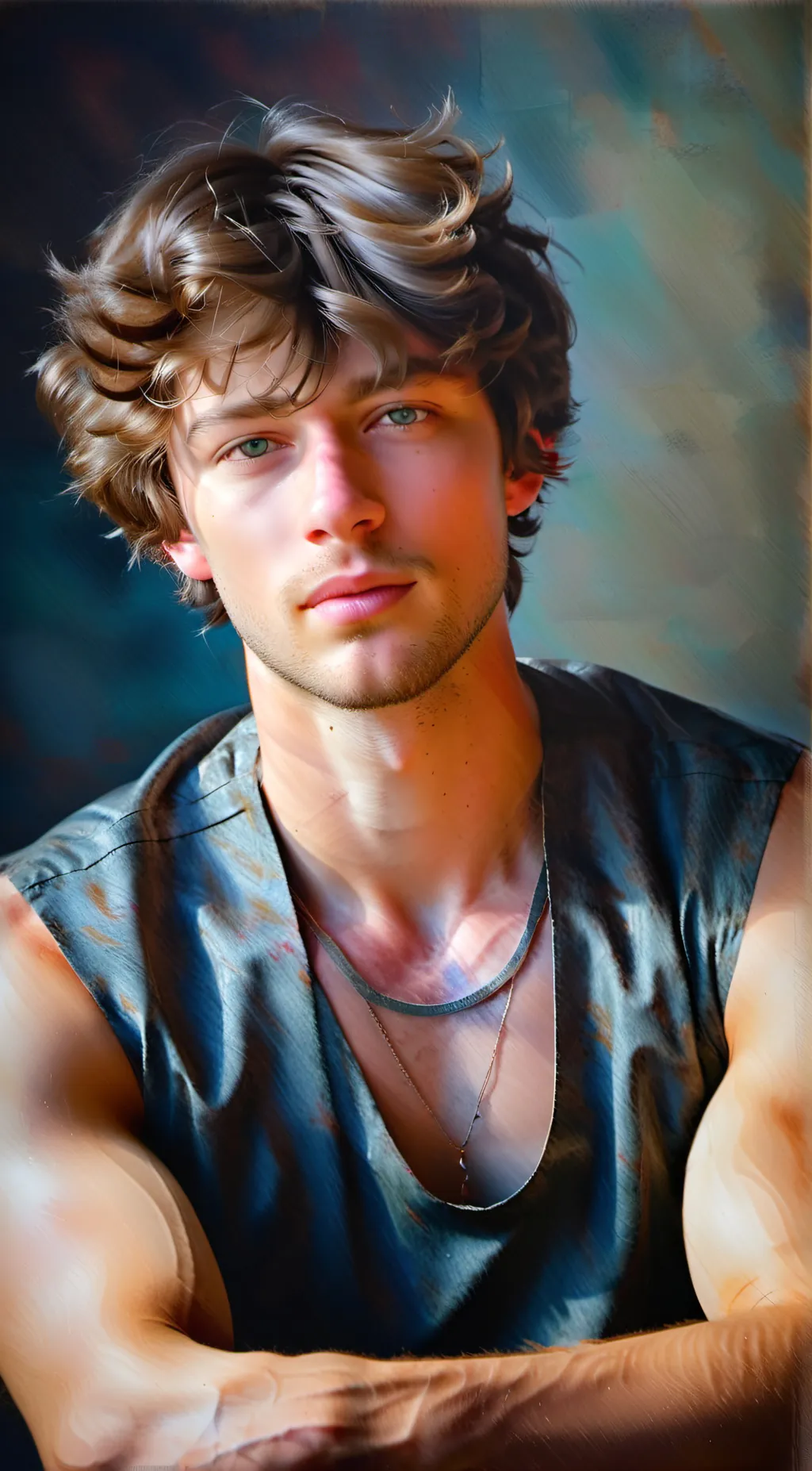 ai character: Chris background