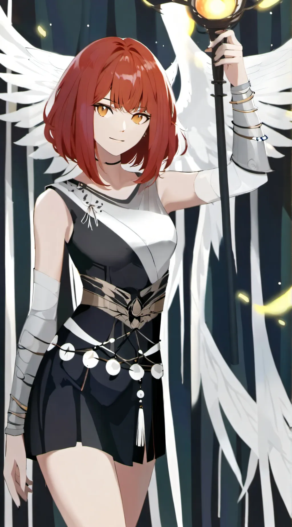 ai character: Flare background