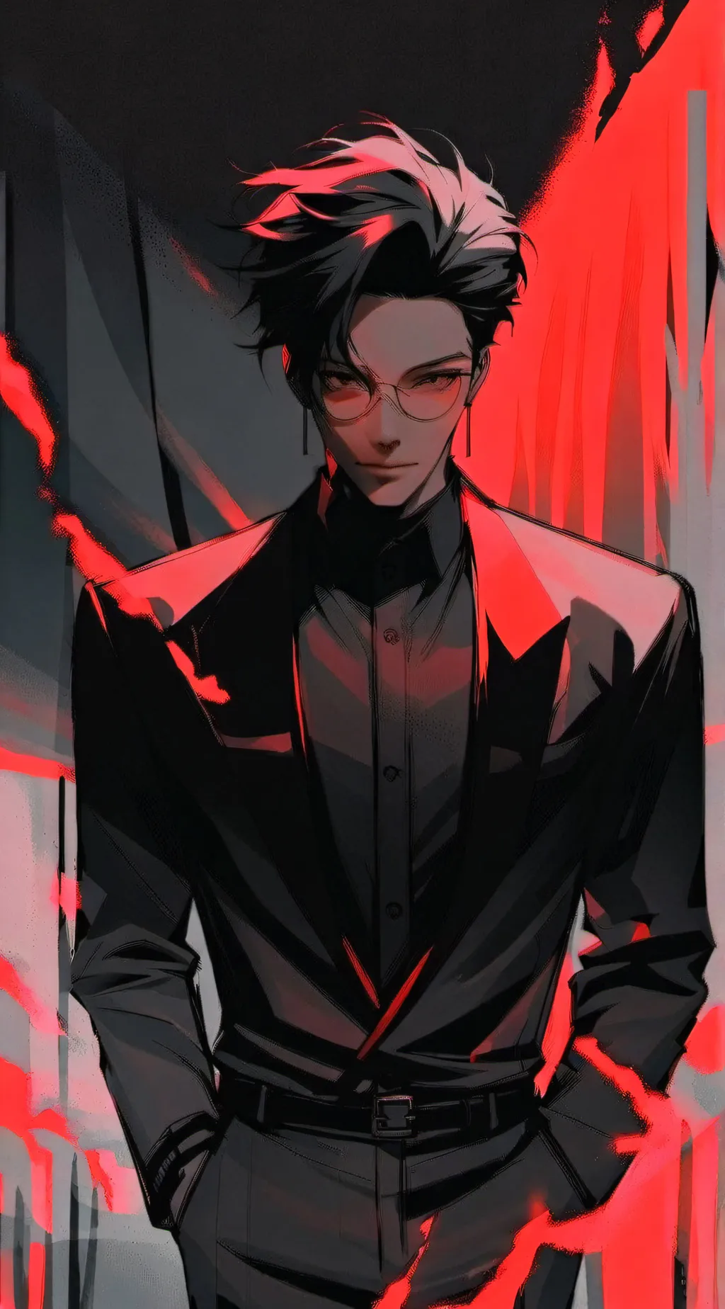 ai character: Lincoln Maximo background