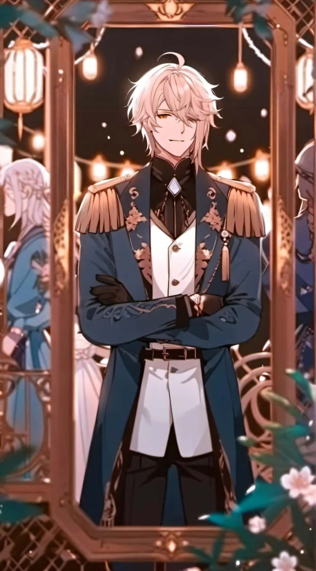 ai character: Adam Cordia  background