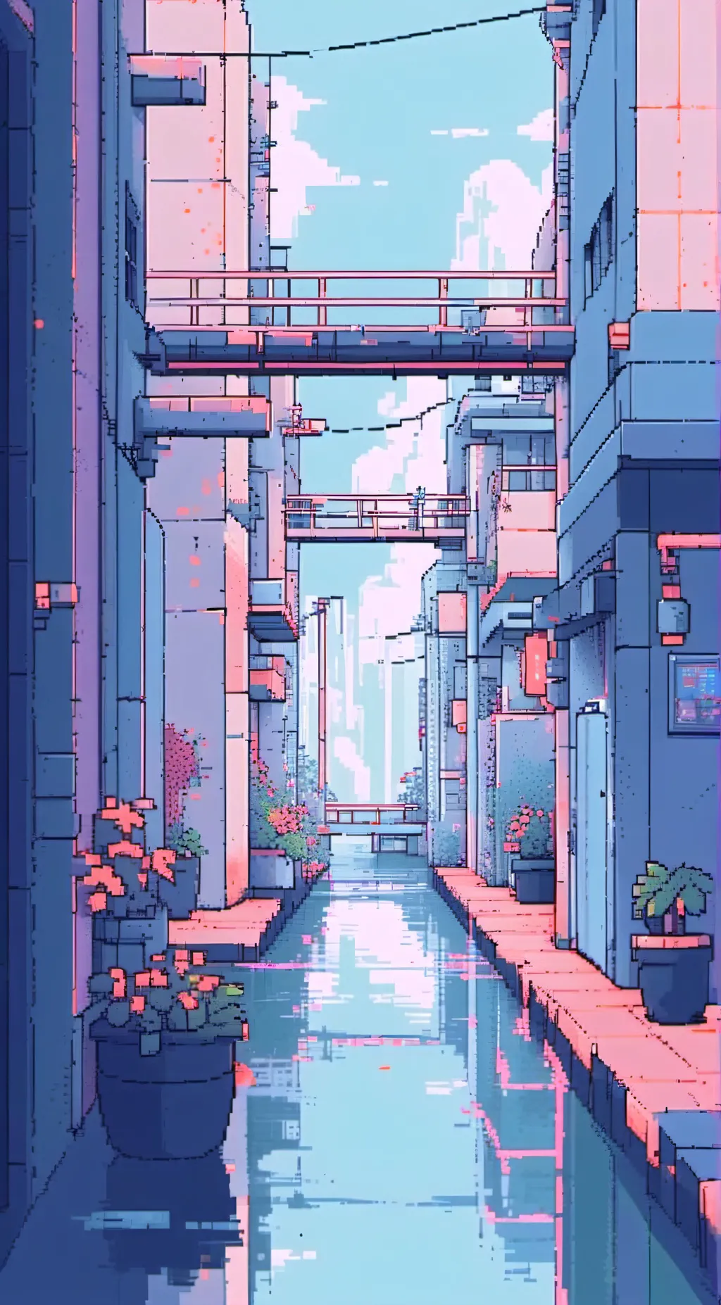 ai character: Alleyway of Jokes  background