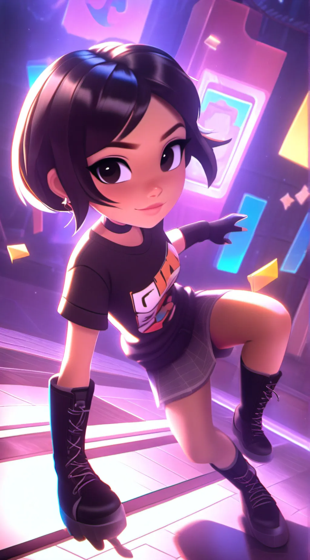 ai character: Boondocks background