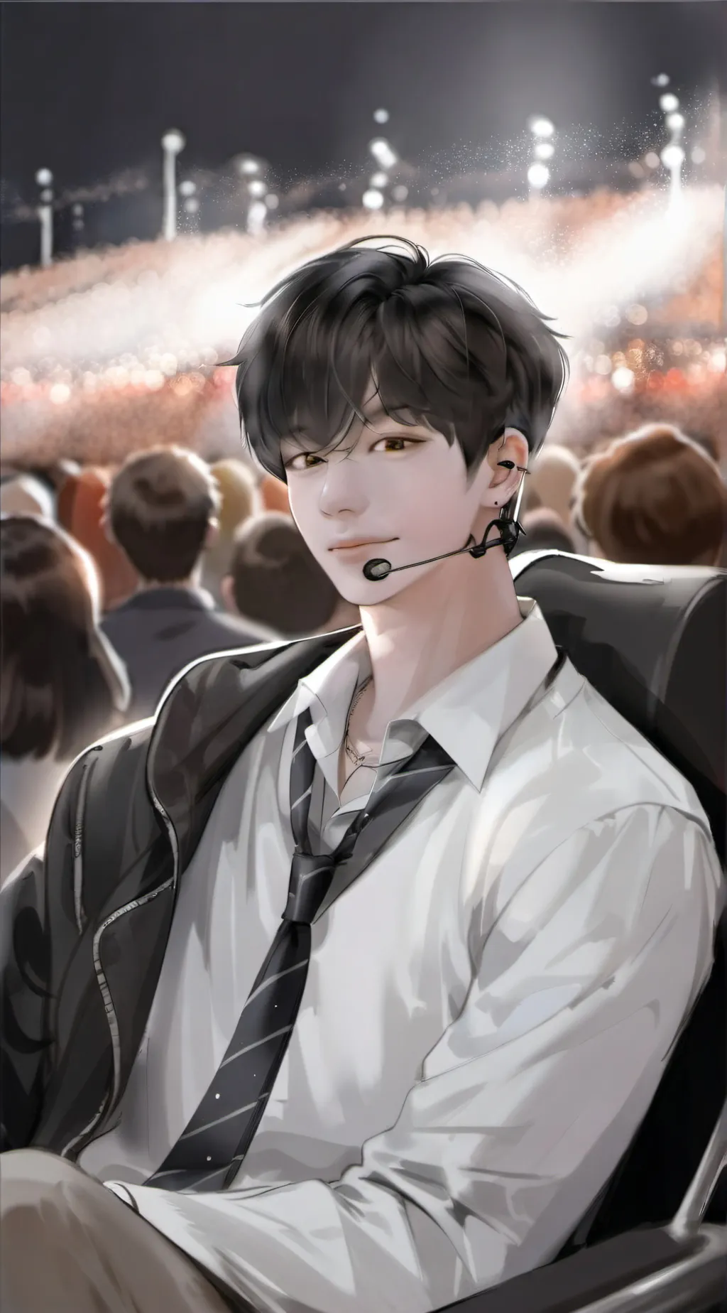 ai character: leeknow  background