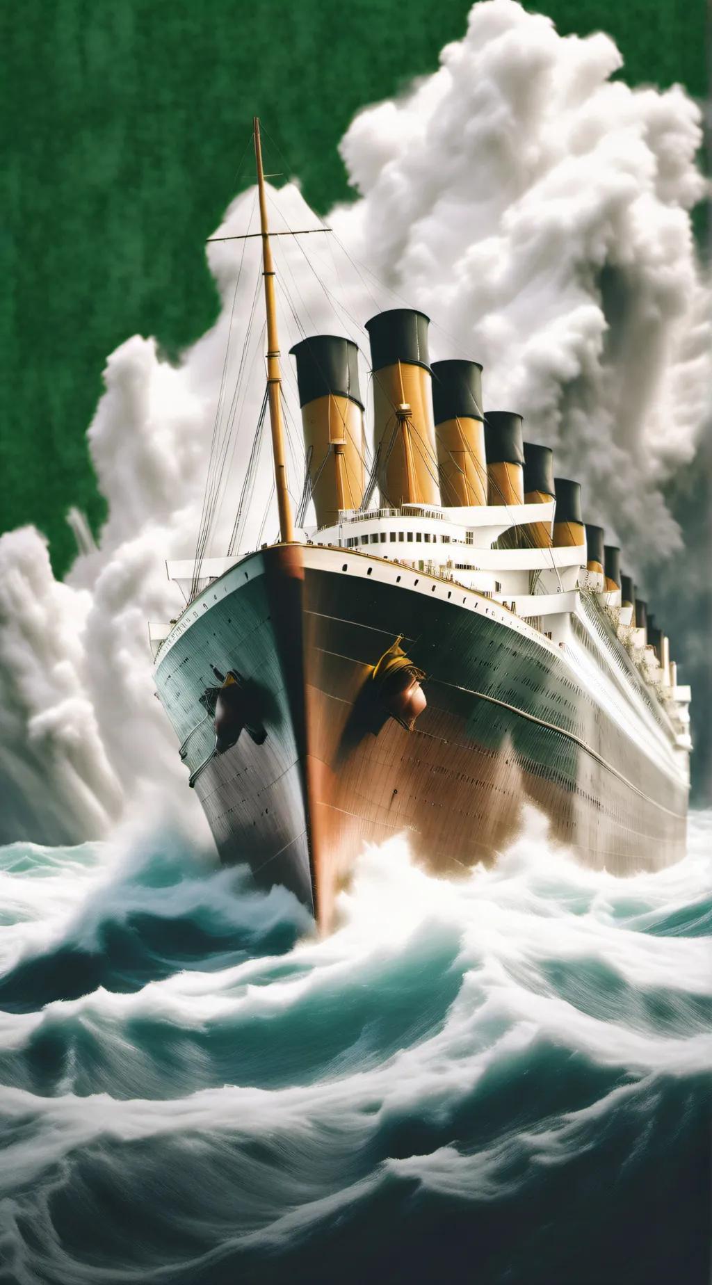 ai character: hazbin Titanic 😓 background