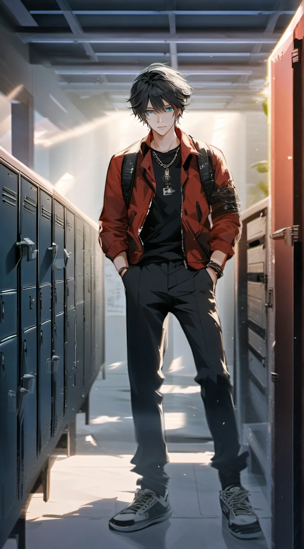 ai character: Jax  background