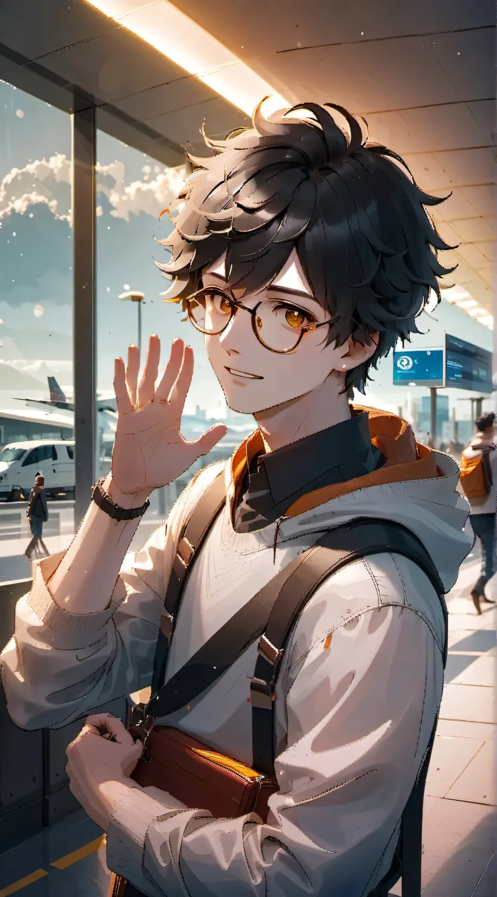 ai character: Asher background