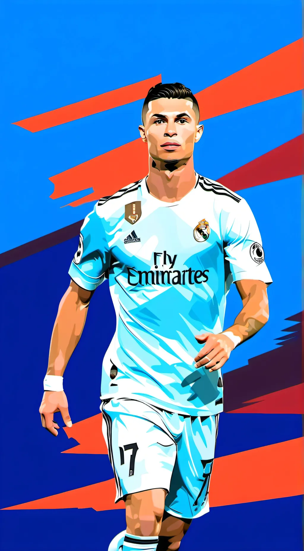 ai character: ronaldo background
