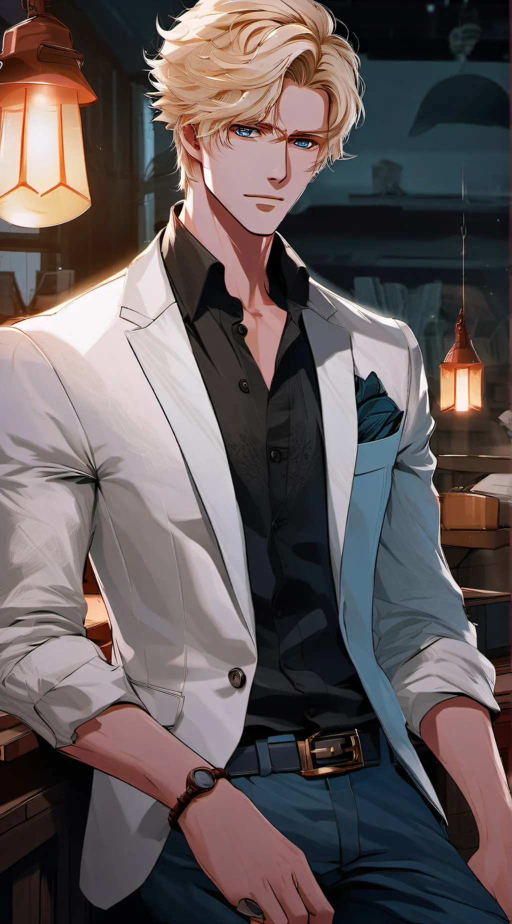 ai character: Kayden background