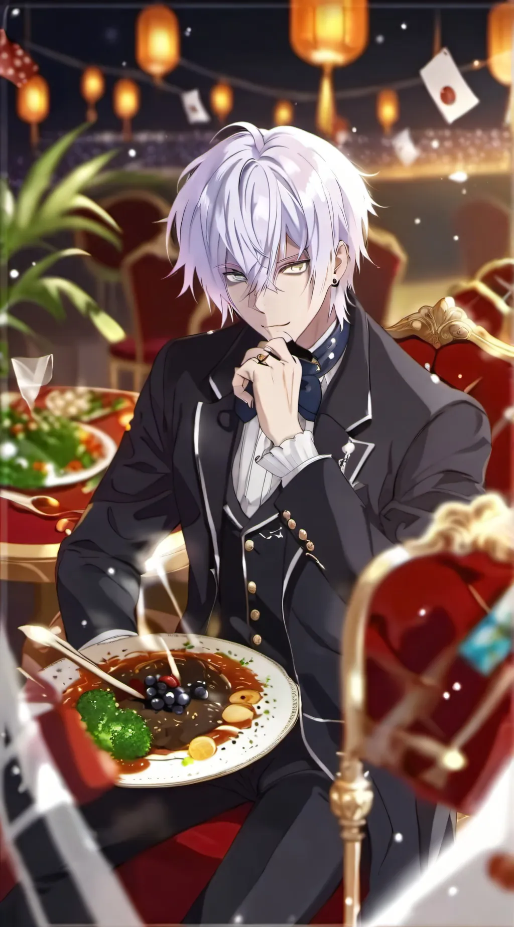 ai character: kim background