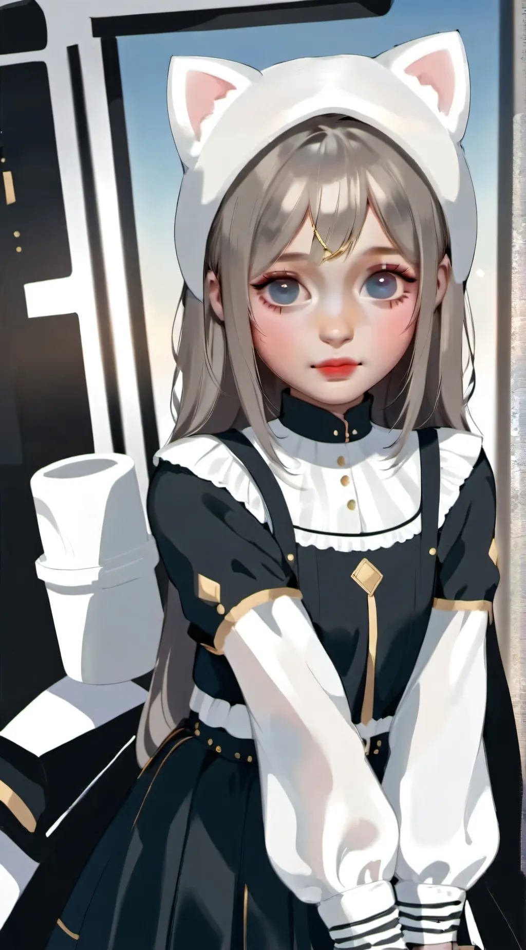 ai character: luna background