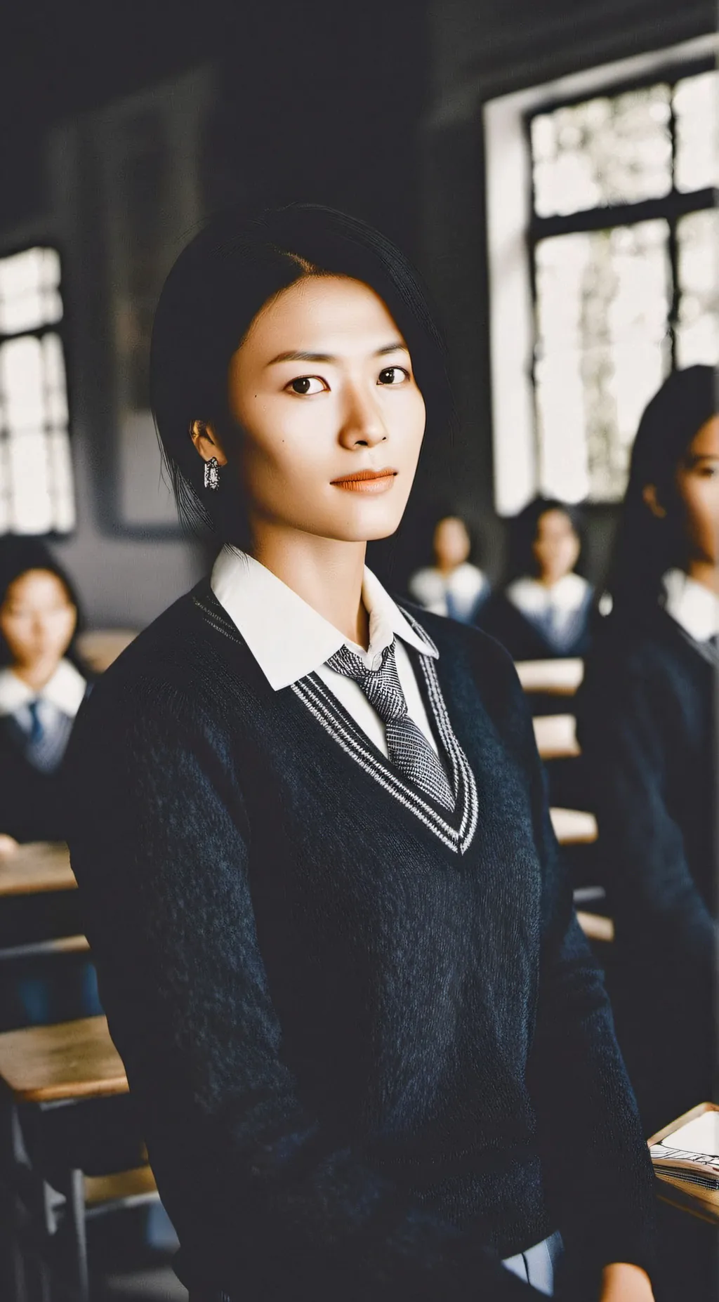 ai character: acorn academy background