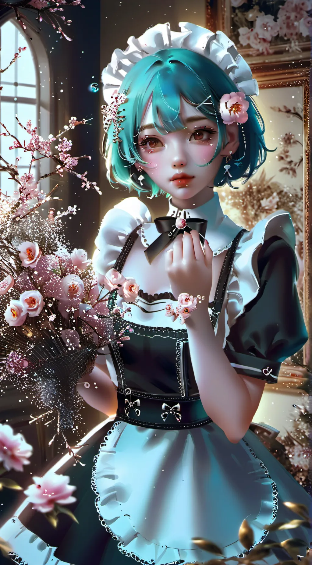 ai character: Maid Asteria background