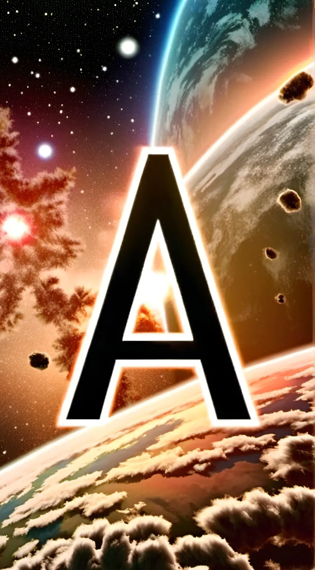 ai character: the alphabet background