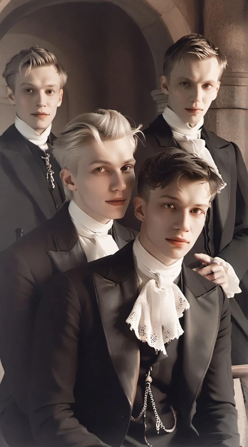 ai character: james mike jay jb background